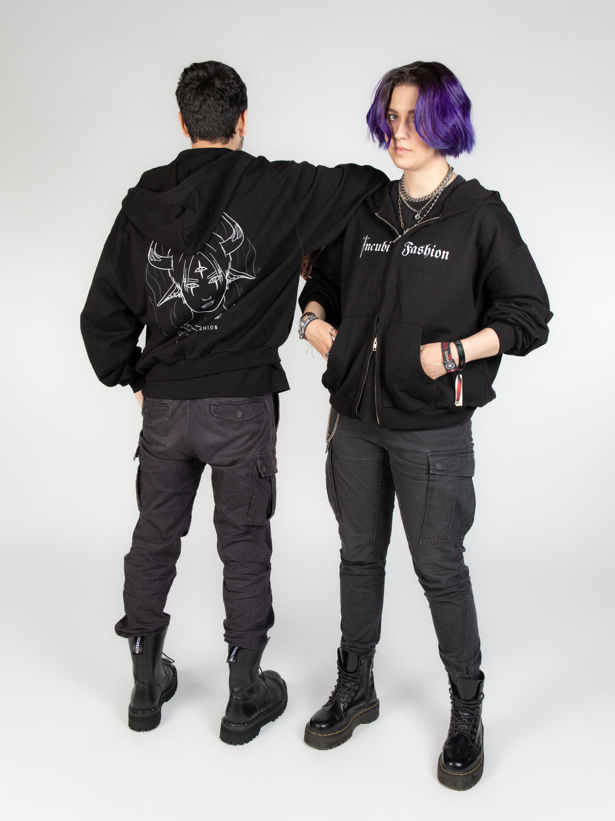 Sexy Demon - Big Logo Zipper
