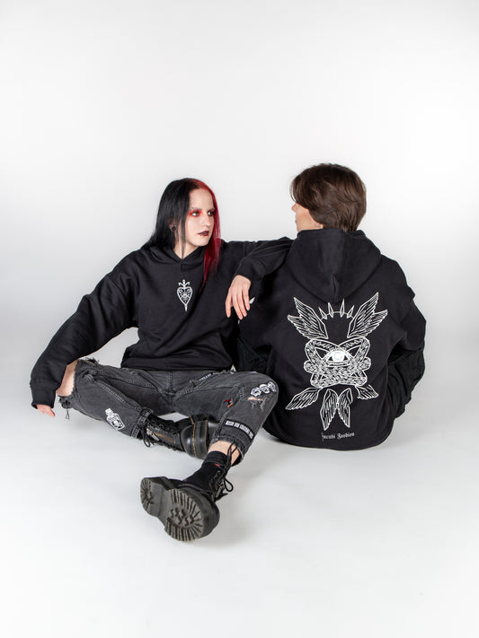 Biblical Angel - Oversized Hoodie