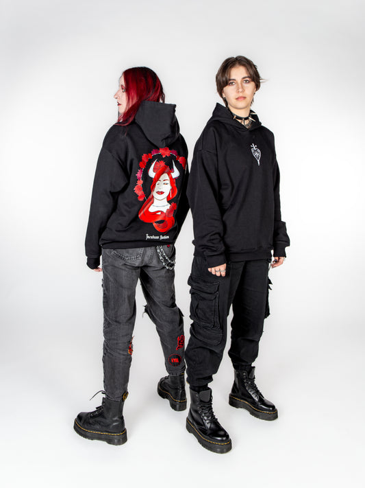 Flower Siren - Oversized Hoodie