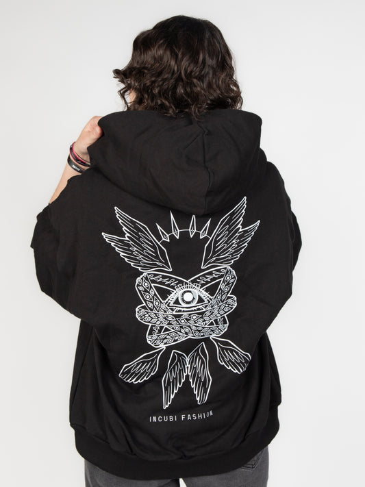 Biblical Angel - Big Logo Zipper