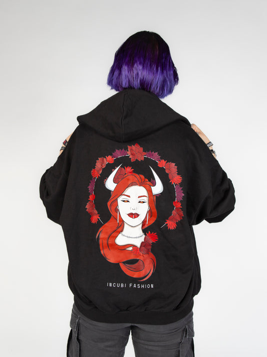 Flower Siren - Big Logo Zipper