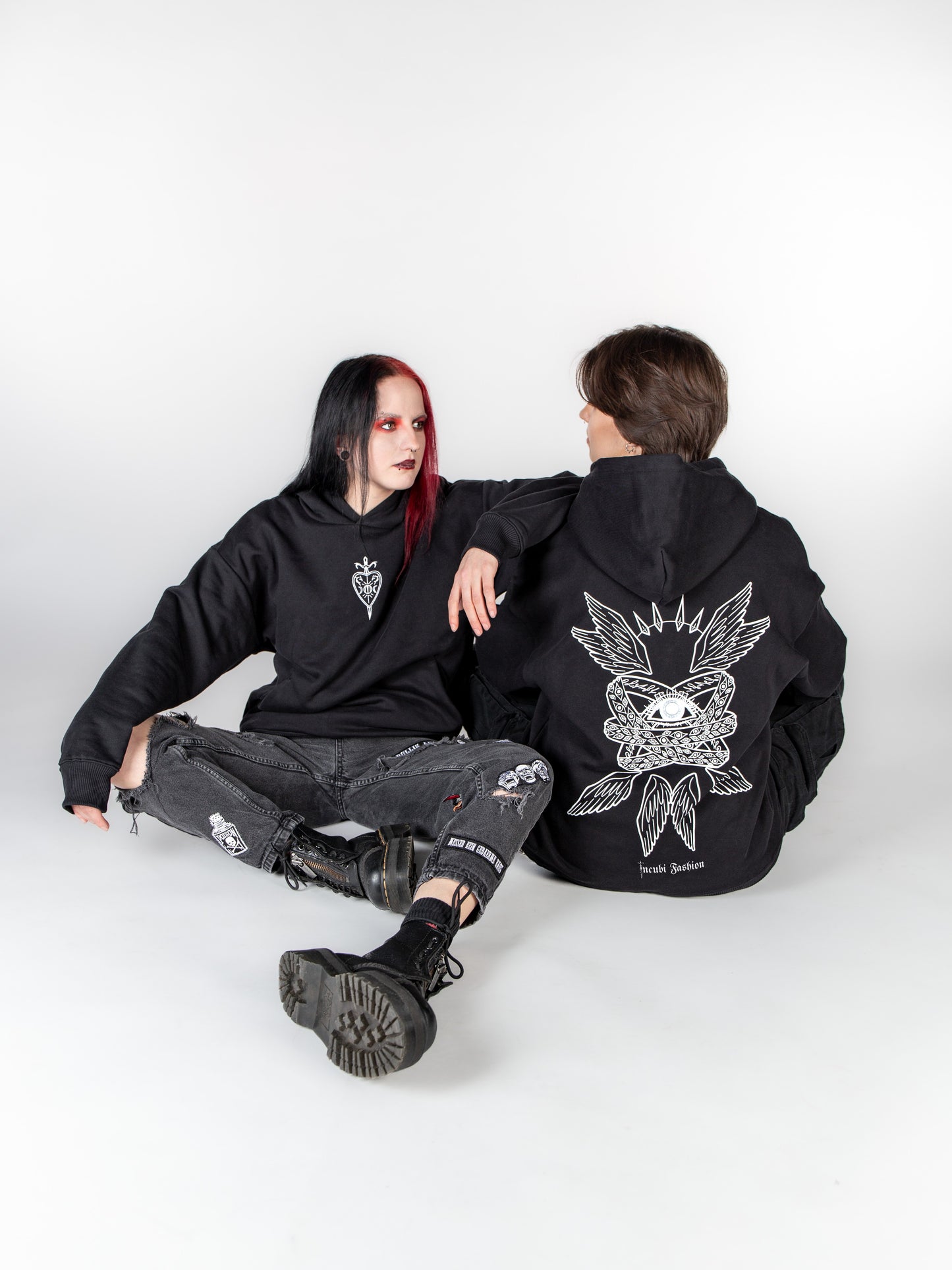 Biblical Angel - Oversized Hoodie