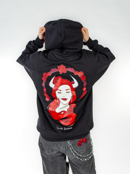Flower Siren - Oversized Hoodie