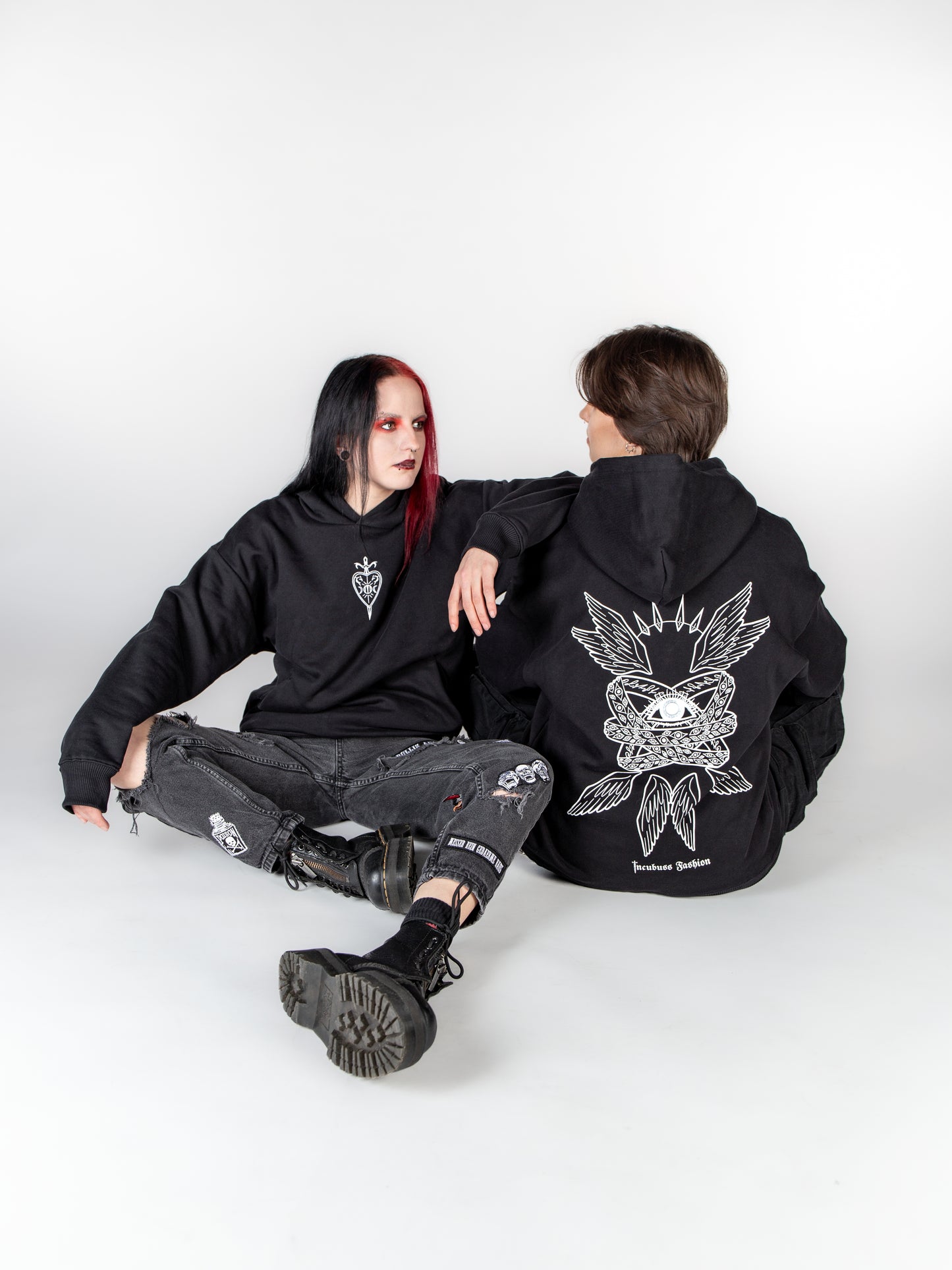 Biblical Angel - Oversized Hoodie